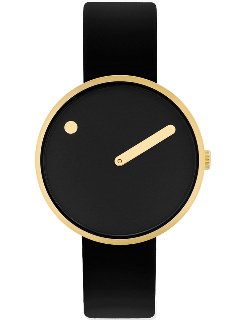 5712799028534 - Picto 34087-4114G Unisex Black 34mm 5ATM 5712799028534 - Picto 34087-4114G Unisex Black 34mm 5ATM