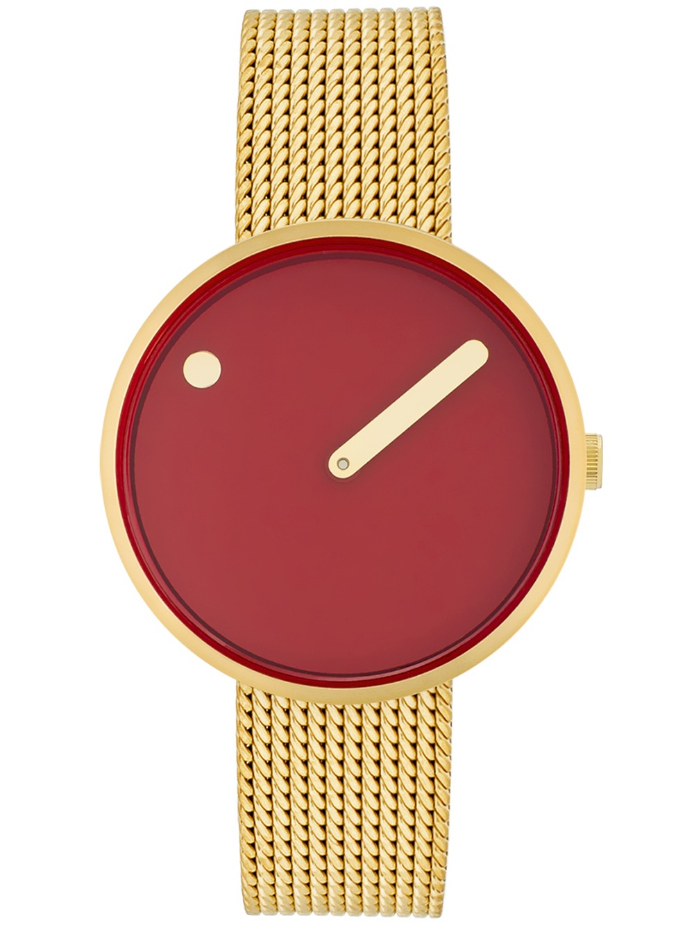 5712799027438 - Picto 34097-0914G Cinnamon Red Unisex 34mm 5ATM 5712799027438 - Picto 34097-0914G Cinnamon Red Unisex 34mm 5ATM
