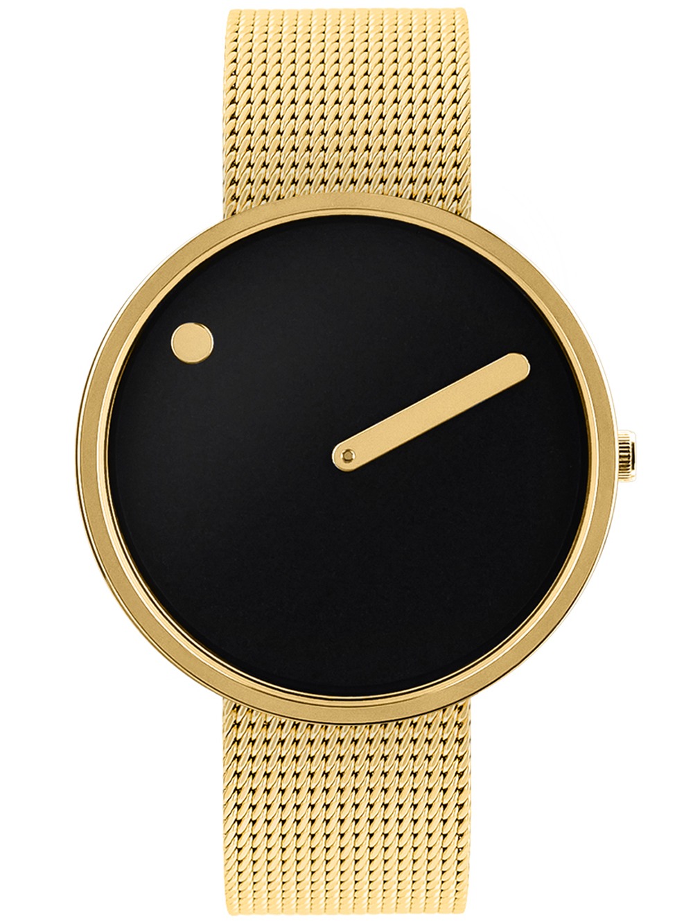 5712799007225 - Picto 43387-0920G Black Unisex 40mm 5ATM