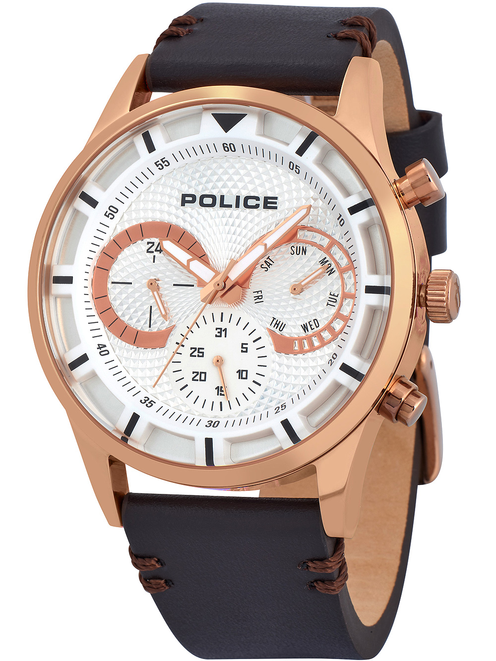 Police PL14383JSR.04 Driver Herrenuhr 45mm 3ATM