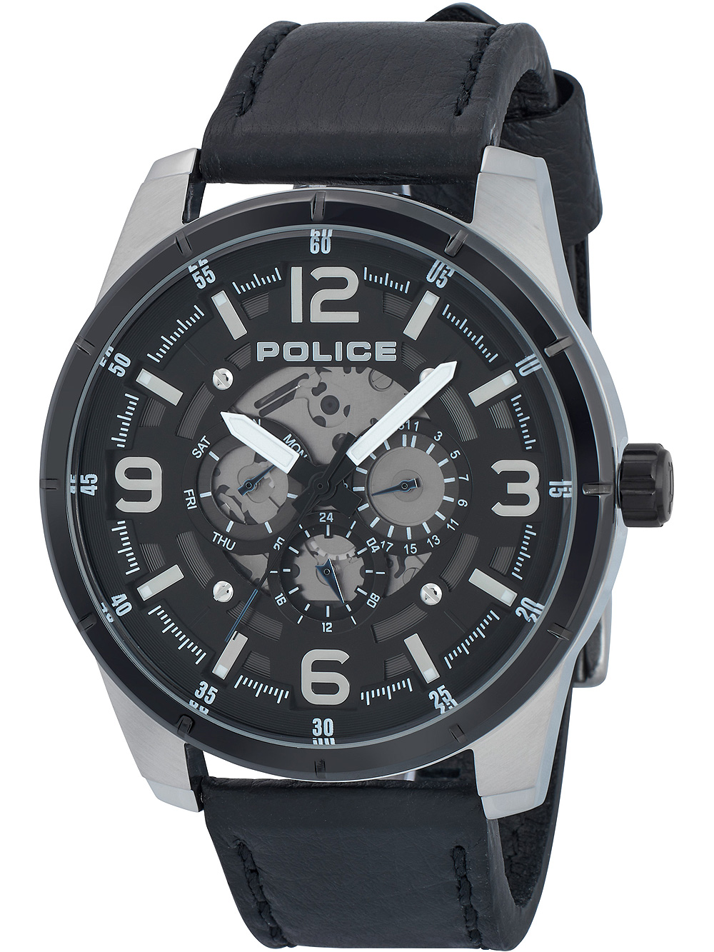 Police PL15663JSTB.02 Lawrence Herren 48mm 3ATM