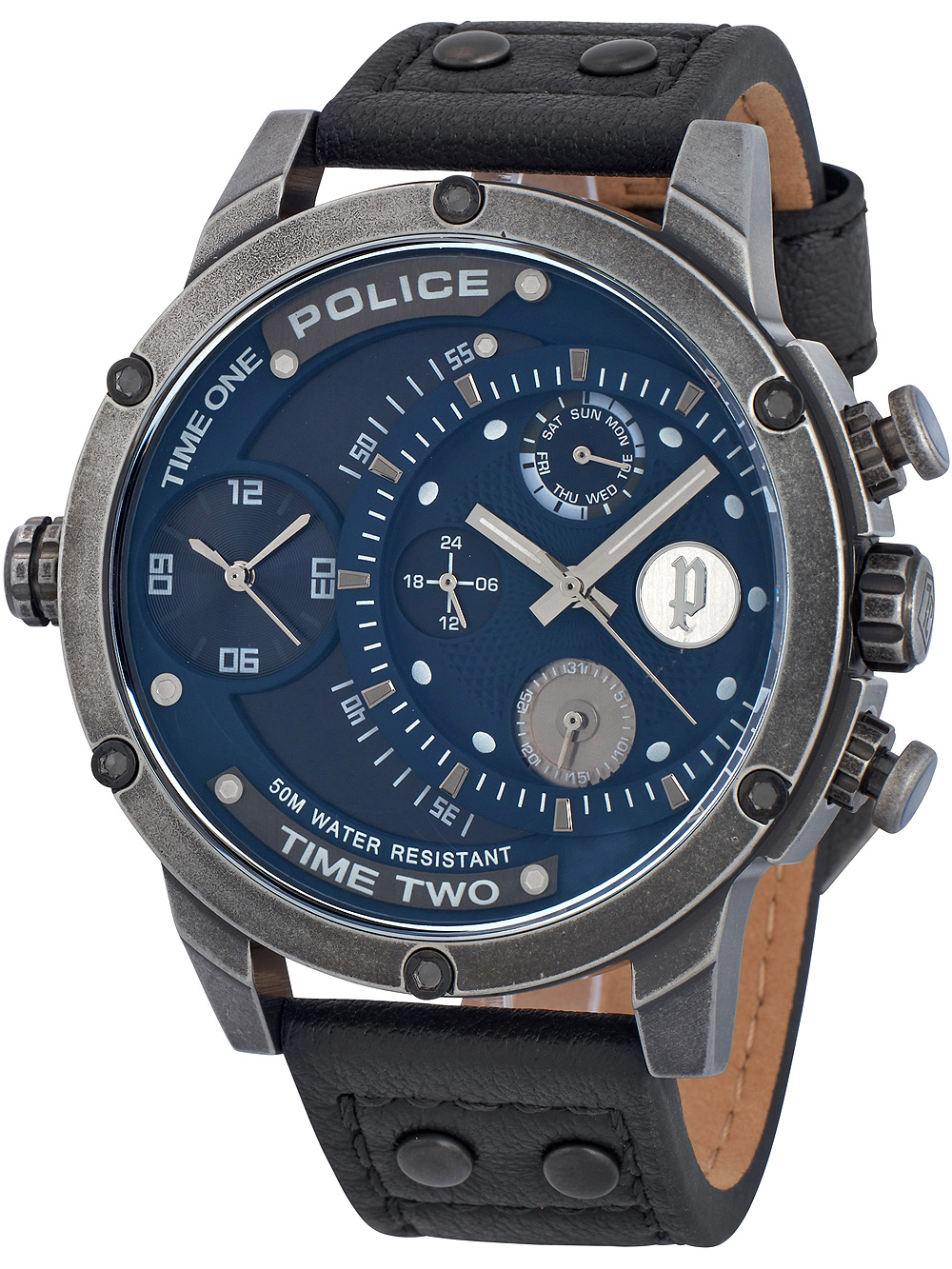 Police PL15982JSQ.03 Adder Herren 49mm 3ATM