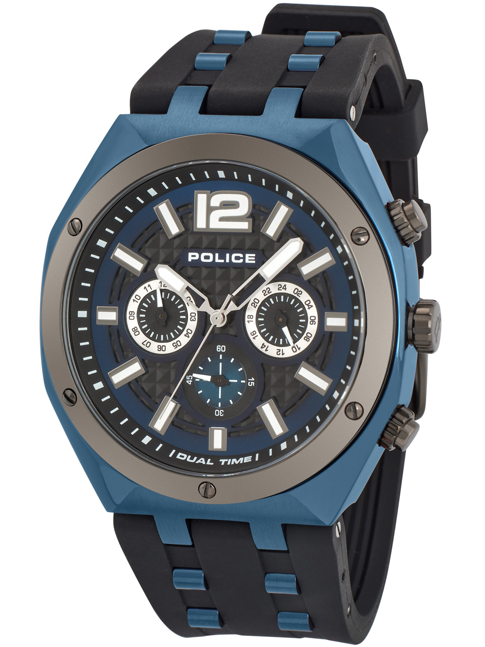 Police PL15995JSBLU.03P Luang Chronograph 48mm 10ATM