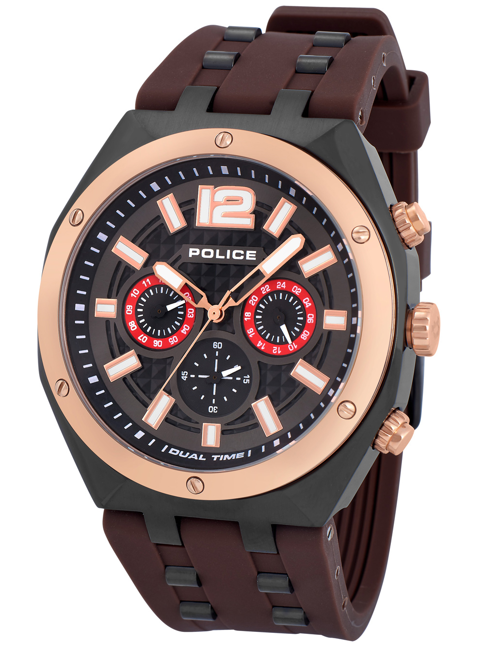 Police PL15995JSBR.61P Luang Chronograph 48mm 10ATM