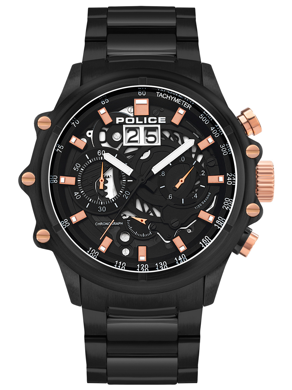 Police PL16018JSB.02M Luang Chronograph 48mm 10ATM