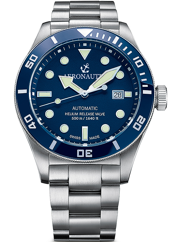 4260156291158 - ANT-44075-02 Helium Diver Automatik Herrenuhr 44mm 500M 4260156291158 - ANT-44075-02 Helium Diver Automatik Herrenuhr 44mm 500M