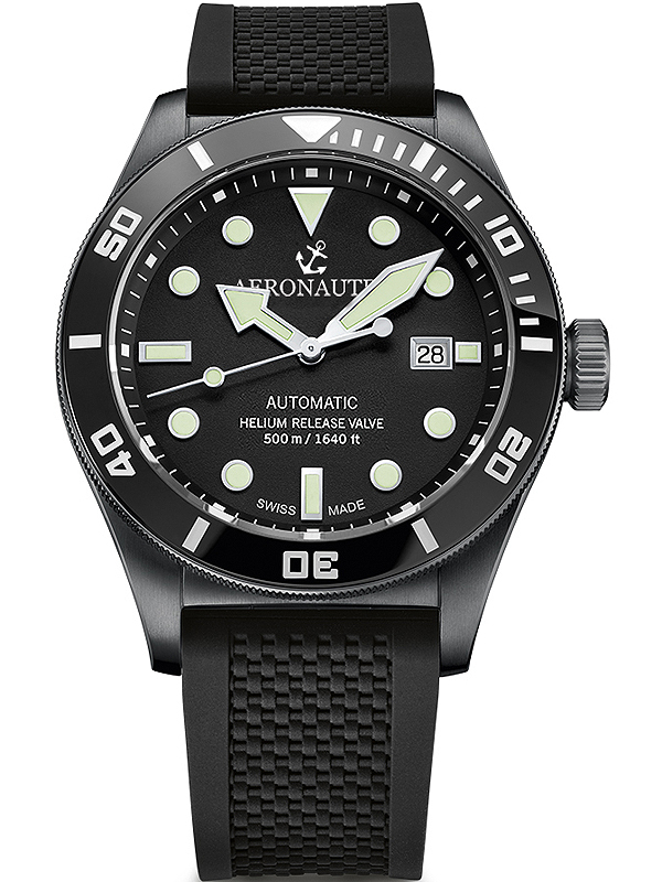 Aeronautec ANT-44075-05 Helium Diver Automatik 44mm 500M