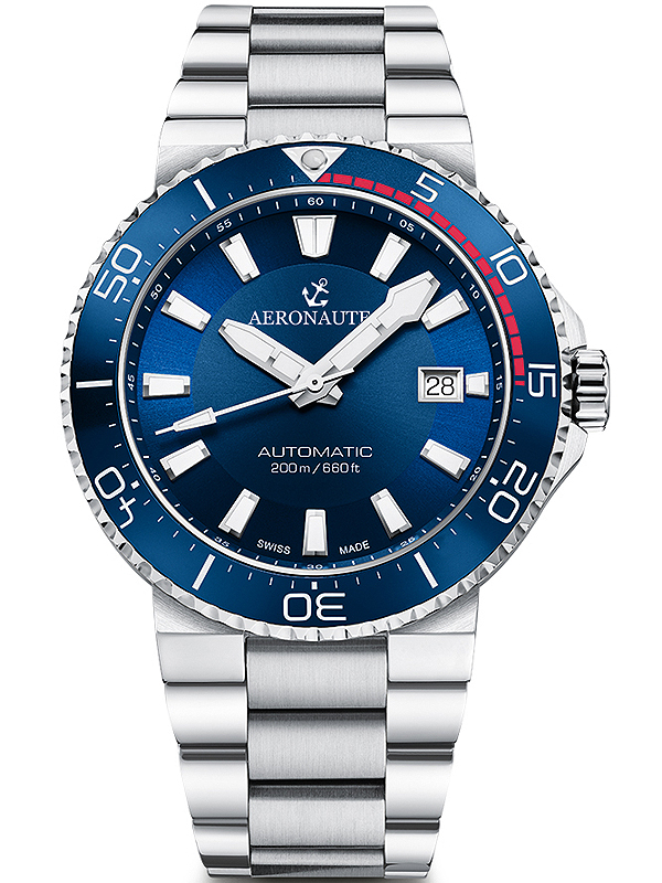 4260156291271 - ANT-44086-02 Sports Diver Automatik Herrenuhr 43mm 200M 4260156291271 - ANT-44086-02 Sports Diver Automatik Herrenuhr 43mm 200M