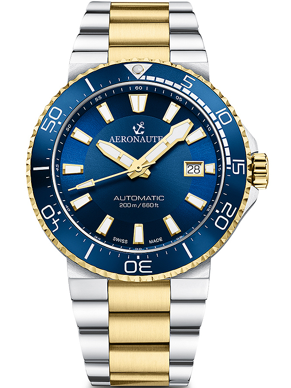 4260156291288 - ANT-44086-03 Sports Diver Automatik Herrenuhr 43mm 200M 4260156291288 - ANT-44086-03 Sports Diver Automatik Herrenuhr 43mm 200M