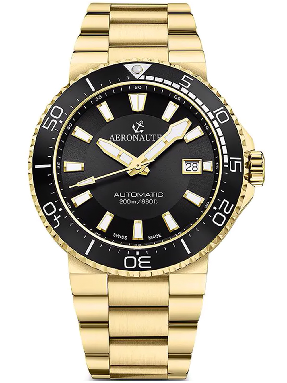 4260156291301 - ANT-44086-05 Sports Diver Automatik Herrenuhr 43mm 200M 4260156291301 - ANT-44086-05 Sports Diver Automatik Herrenuhr 43mm 200M