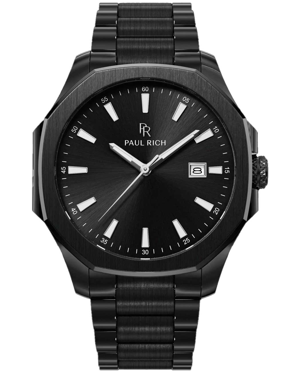 Paul Rich PR-46701 Herrenuhr Mercer Gotham Black Black 40,5 mm 5ATM