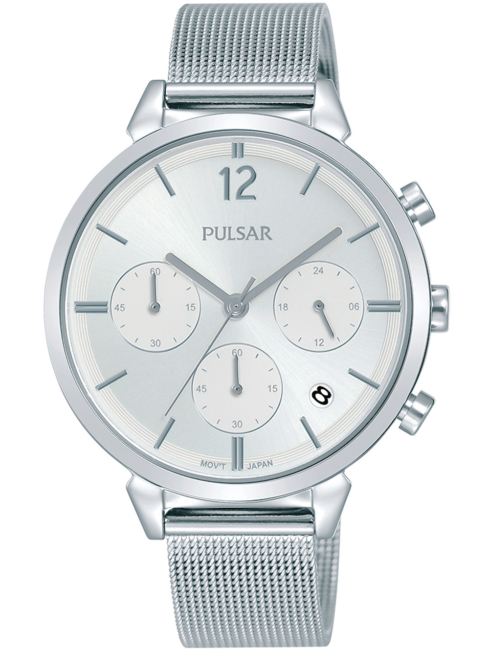 Pulsar PT3943X1 Chronograph Damenuhr 36mm 5ATM