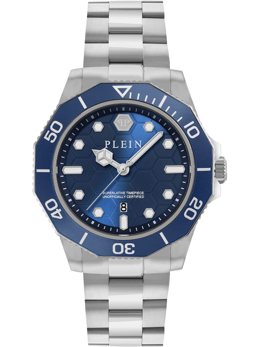 Philipp Plein PW2GA0426 Herrenuhr Aquastorm 44mm 5ATM