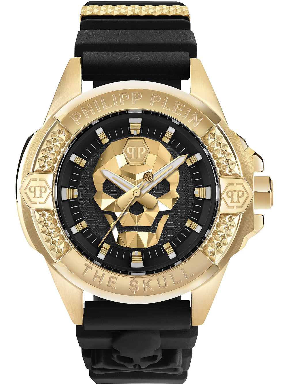 Philipp Plein PWAAA0221 The $kull Herrenuhr 44mm 5ATM