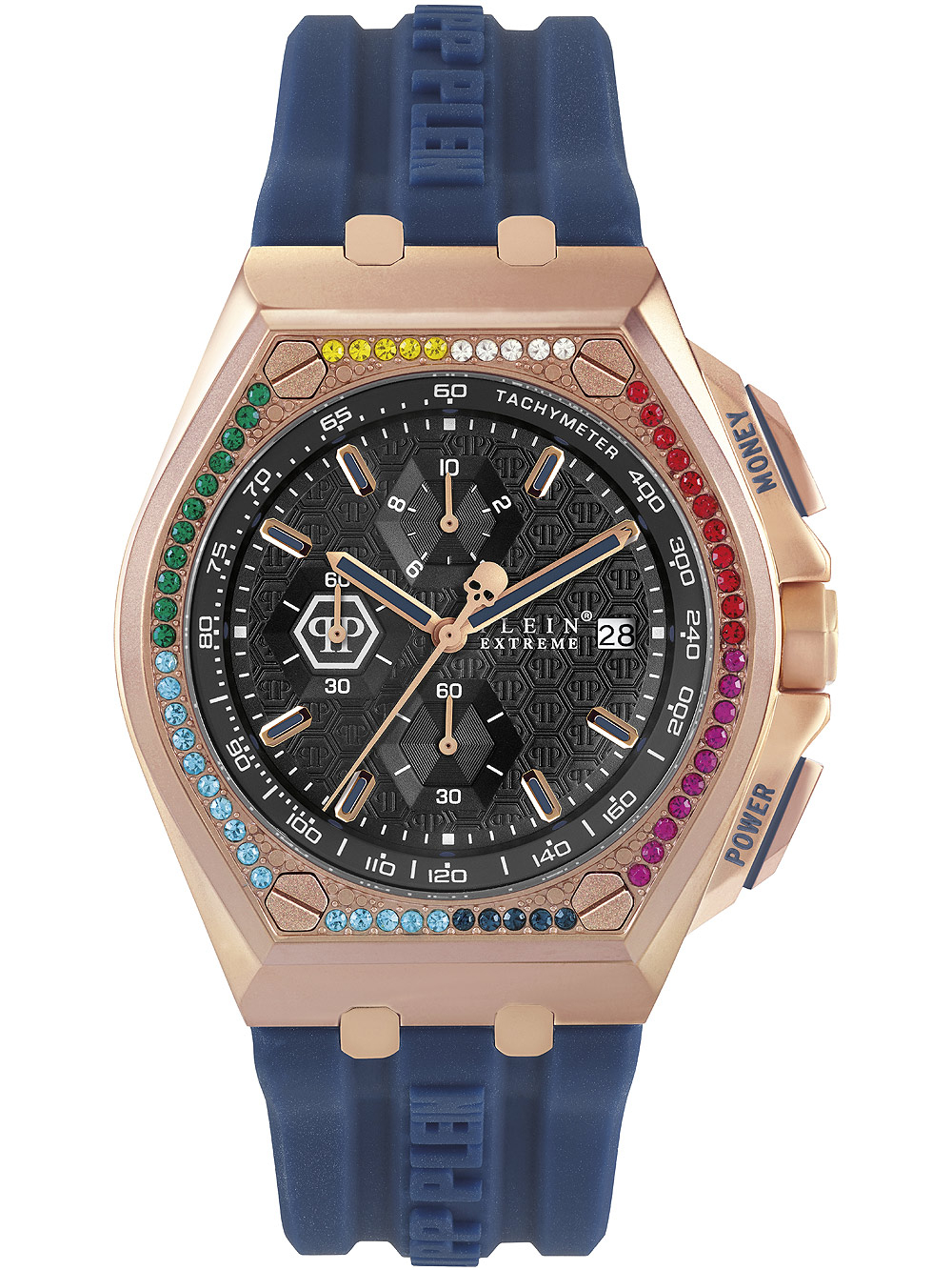 Philipp Plein PWGAA0321 Plein Extreme Chronograph Herrenuhr 44mm 5ATM