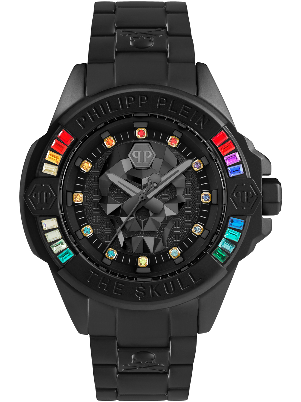 Philipp Plein PWNAA0522 The $kull Unisex Damenuhr Herrenuhr 41mm 5ATM