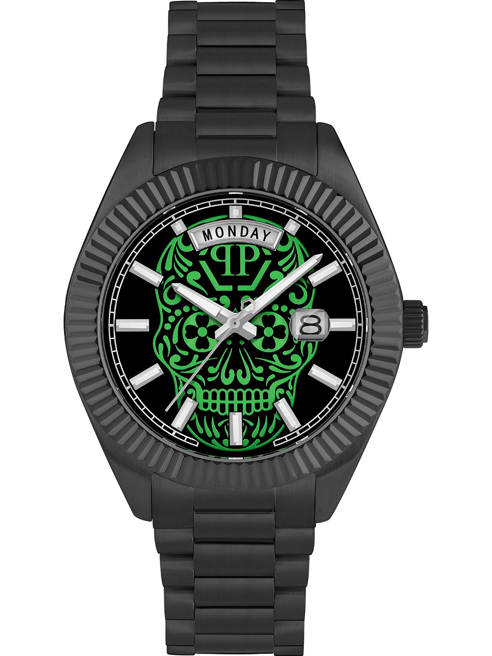 7630615150321 - PWPNA0724 Herrenuhr Rock Couture Day-Date 42mm 5ATM 7630615150321 - PWPNA0724 Herrenuhr Rock Couture Day-Date 42mm 5ATM