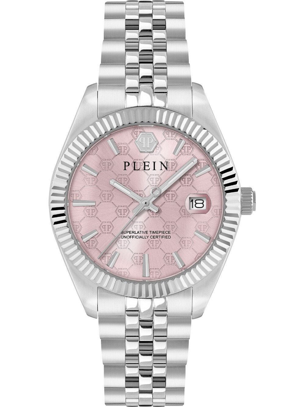 Philipp Plein PWYFA0826 Damenuhr Date Superaltive 34mm 5ATM
