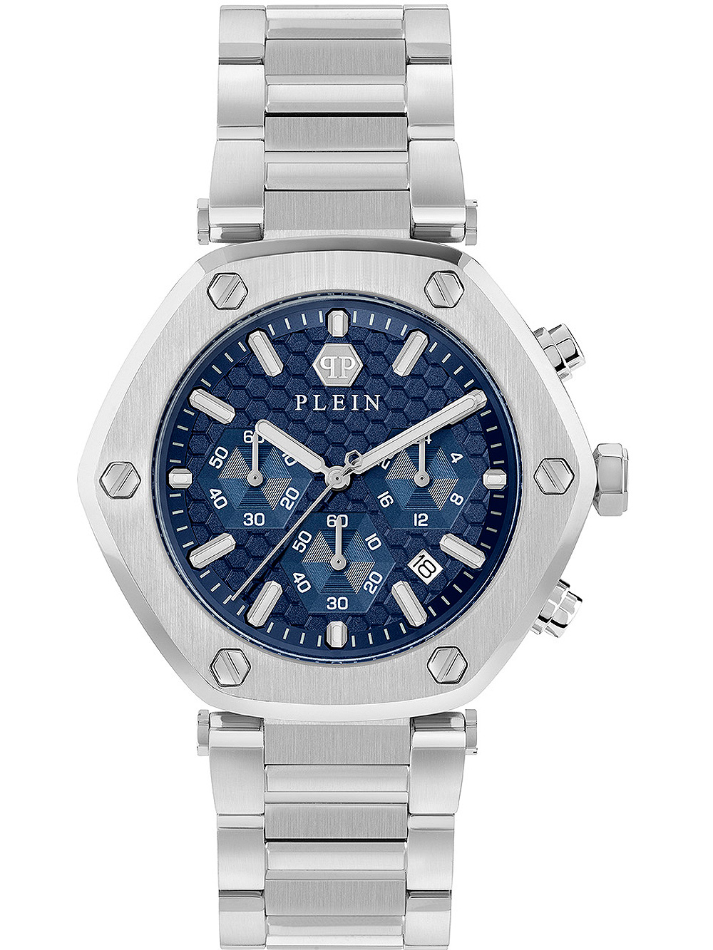 7630615138558 - PWZBA0323 The Hexagon Chronograph Unisex 42mm 5ATM 7630615138558 - PWZBA0323 The Hexagon Chronograph Unisex 42mm 5ATM
