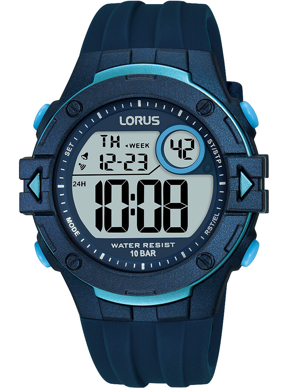 Lorus R2325PX9 Digital Herrenuhr 40mm 10ATM