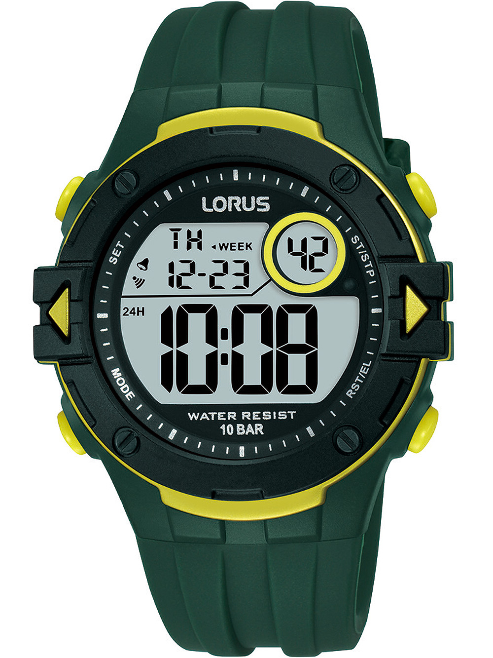 Lorus R2327PX9 Digital Herrenuhr 40mm 10ATM