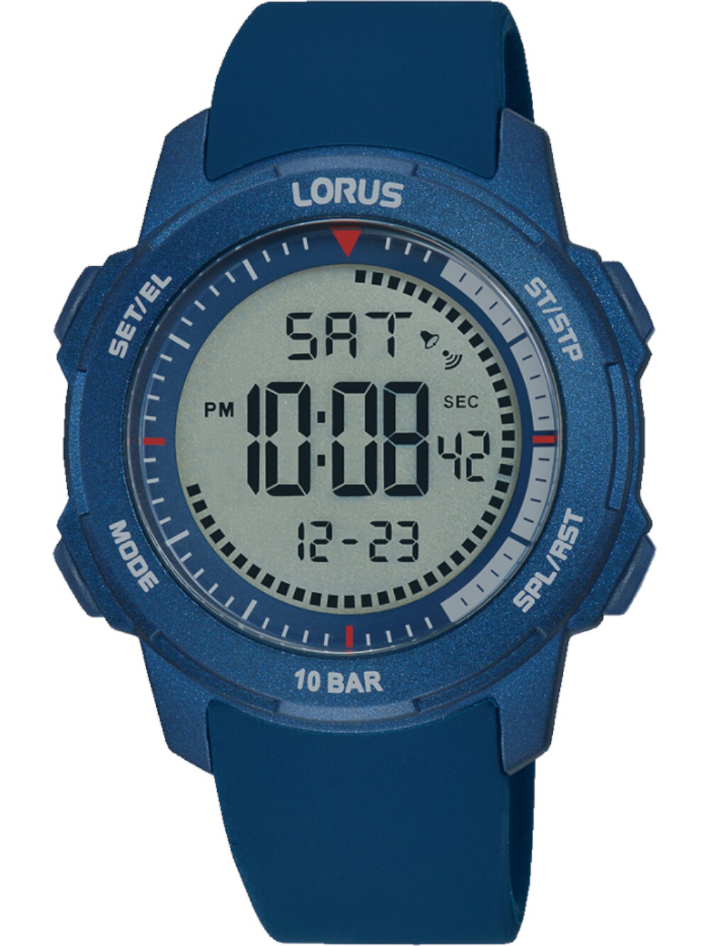 Lorus R2373PX9 Herrenuhr Digital Chronograph 40mm 10ATM