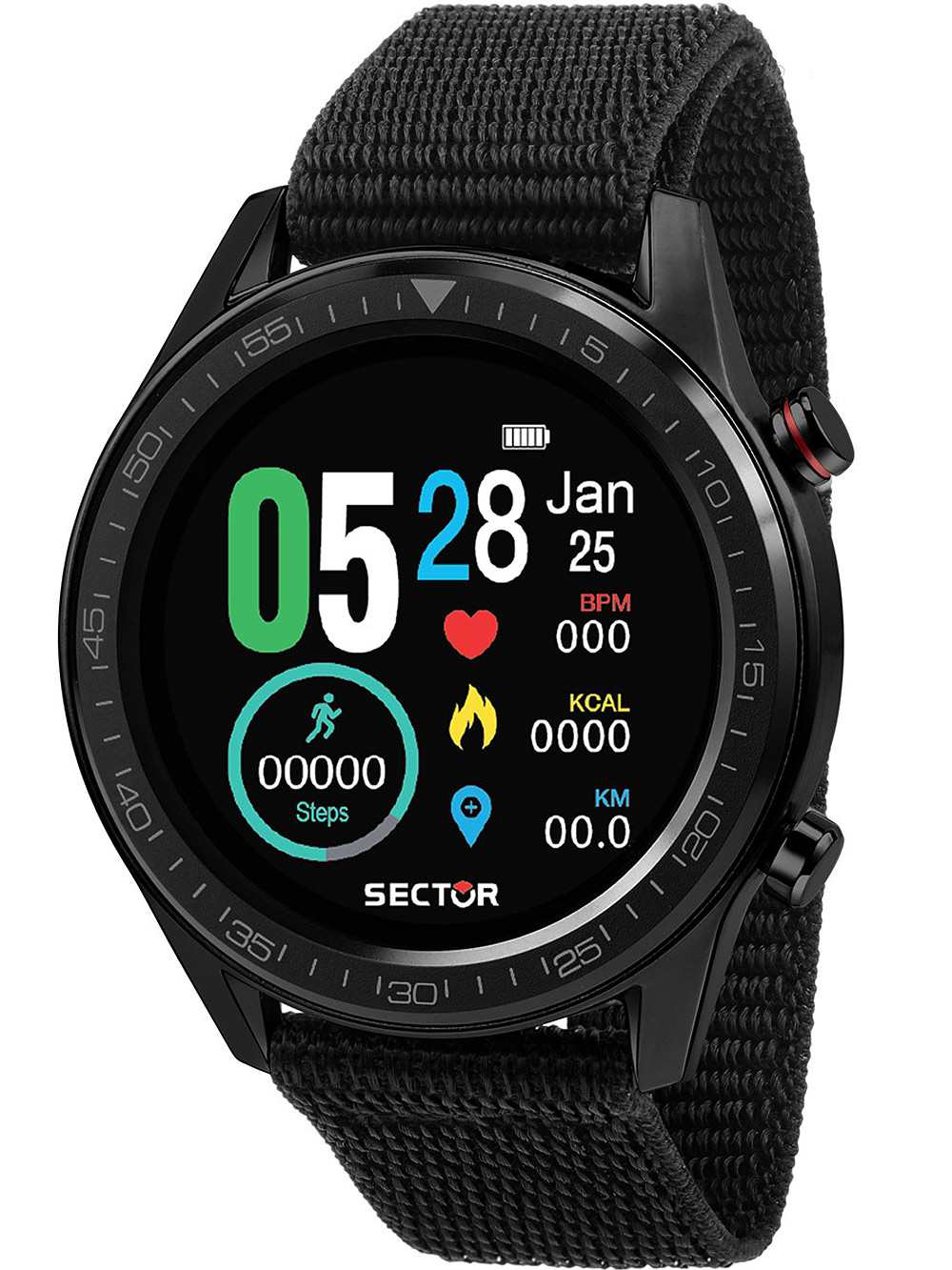 8033288932864 - SECTOR SECTOR SMART R3251545002 Herrenarmbanduhr SmartWatch 8033288932864 - SECTOR SECTOR SMART R3251545002 Herrenarmbanduhr SmartWatch
