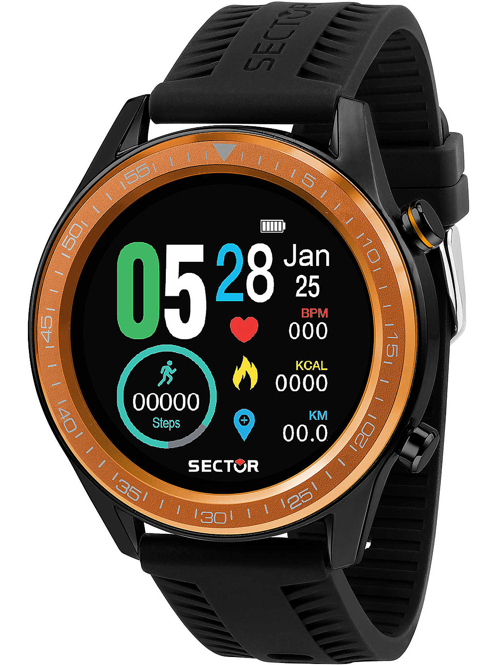 8033288932871 - SECTOR SECTOR SMART R3251545003 Herrenarmbanduhr SmartWatch 8033288932871 - SECTOR SECTOR SMART R3251545003 Herrenarmbanduhr SmartWatch