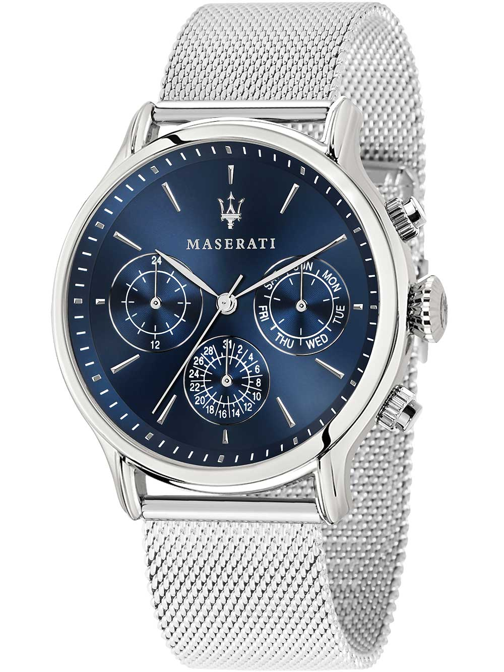 Maserati R8853118013 Epoca Herrenuhr 42mm 10ATM