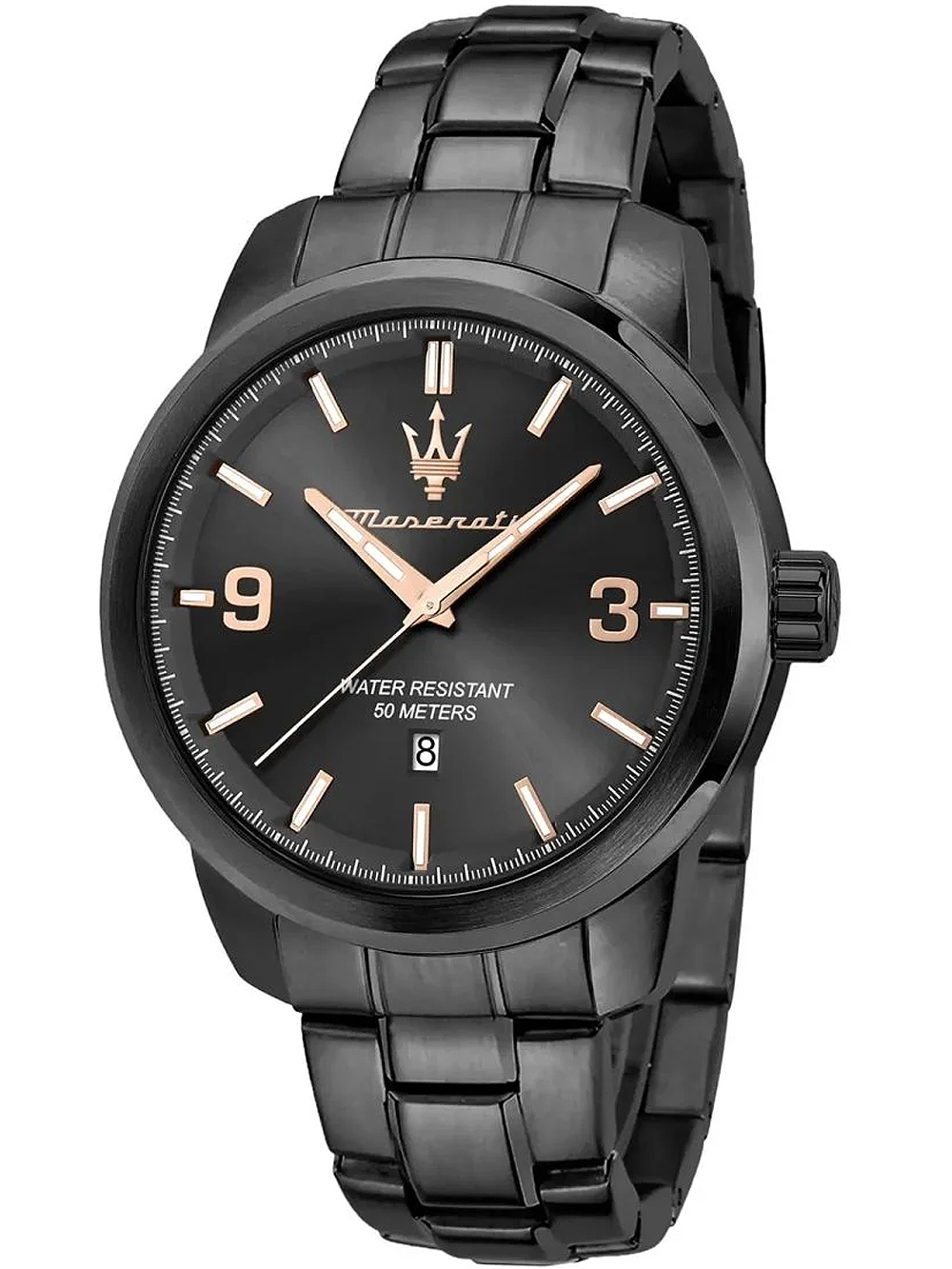 8033288983729 - Uhren - Successo 44Mm 3H DGun Dial Br - in black - Uhren für Unisex 8033288983729 - Uhren - Successo 44Mm 3H DGun Dial Br - in black - Uhren für Unisex