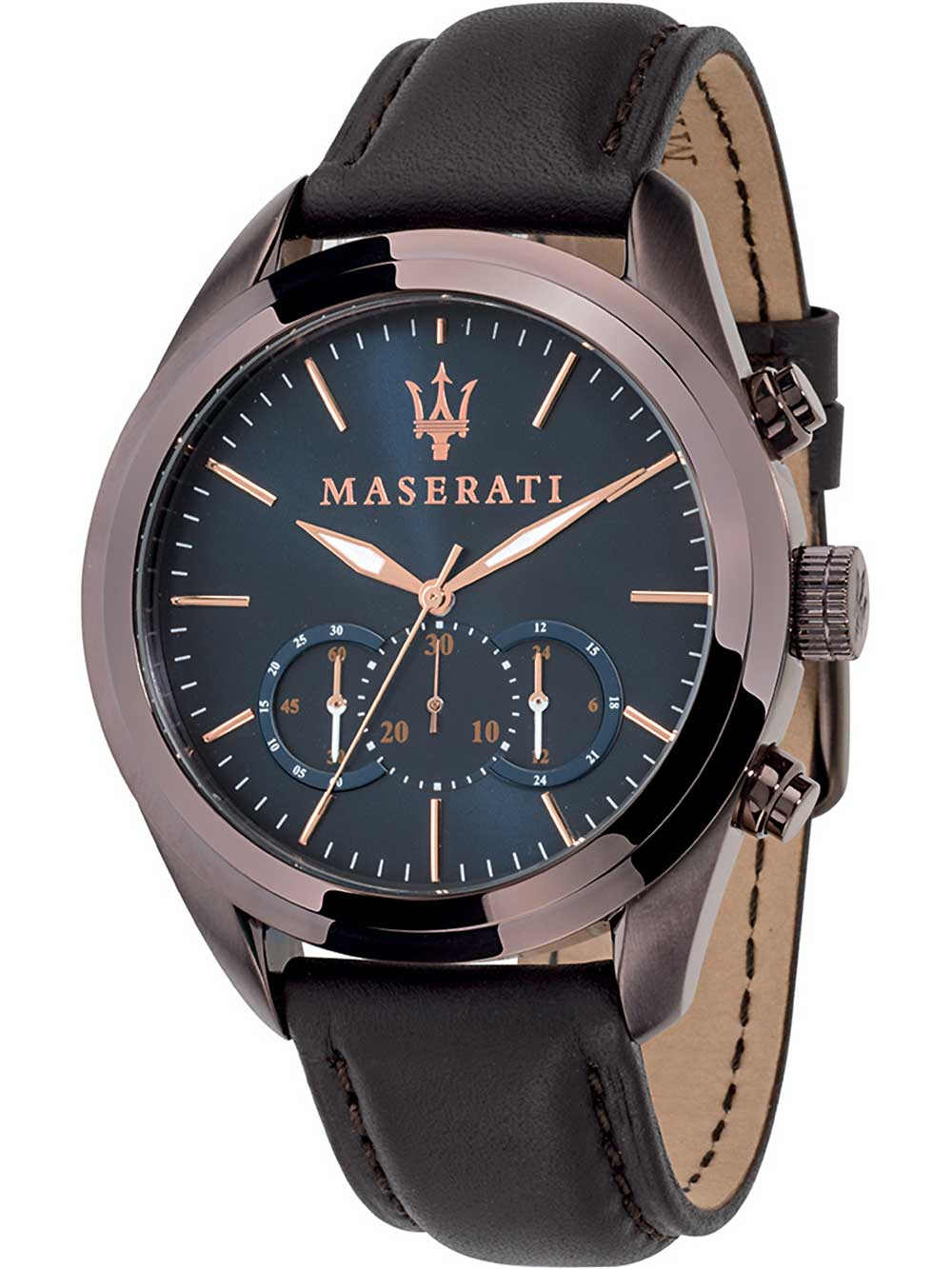 8033288702207 - Maserati R8871612008 Traguardo Chronograph Herrenuhr 45mm 10ATM 8033288702207 - Maserati R8871612008 Traguardo Chronograph Herrenuhr 45mm 10ATM