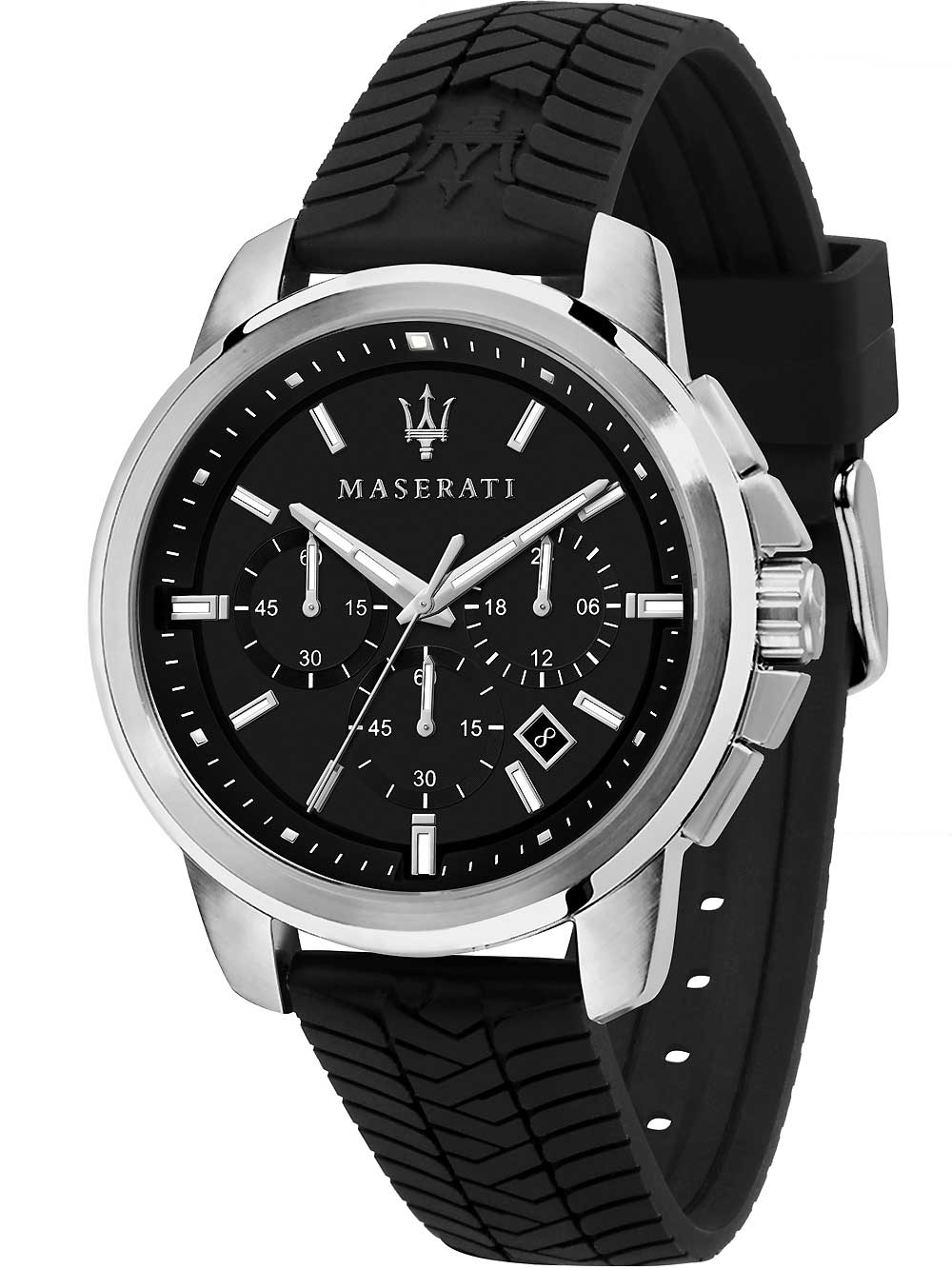 8033288894186 - Maserati R8871621014 Successo Chronograph Herrenuhr 44mm 5ATM 8033288894186 - Maserati R8871621014 Successo Chronograph Herrenuhr 44mm 5ATM
