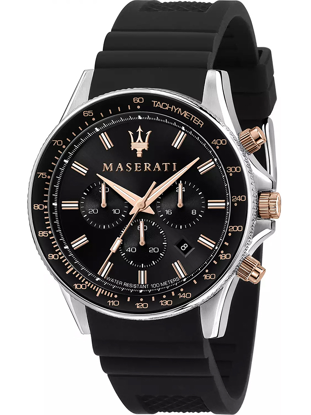 8033288925903 - Maserati R8871640002 Sfida Chronograph Herrenuhr 44mm 10ATM 8033288925903 - Maserati R8871640002 Sfida Chronograph Herrenuhr 44mm 10ATM