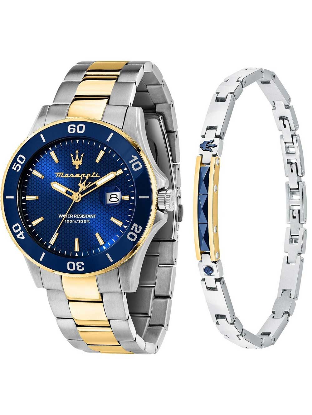 8056783083923 - Maserati R8873600007 Herrenuhr Competizione Set m Schmuckband 43mm 10ATM 8056783083923 - Maserati R8873600007 Herrenuhr Competizione Set m Schmuckband 43mm 10ATM