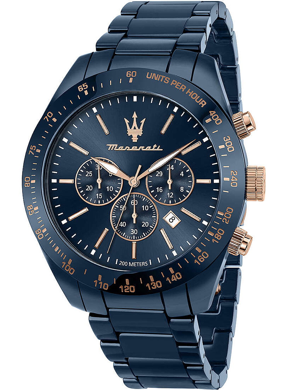 Maserati R8873650002 Traguardo Keramik Chronograph Herrenuhr 45mm 20ATM