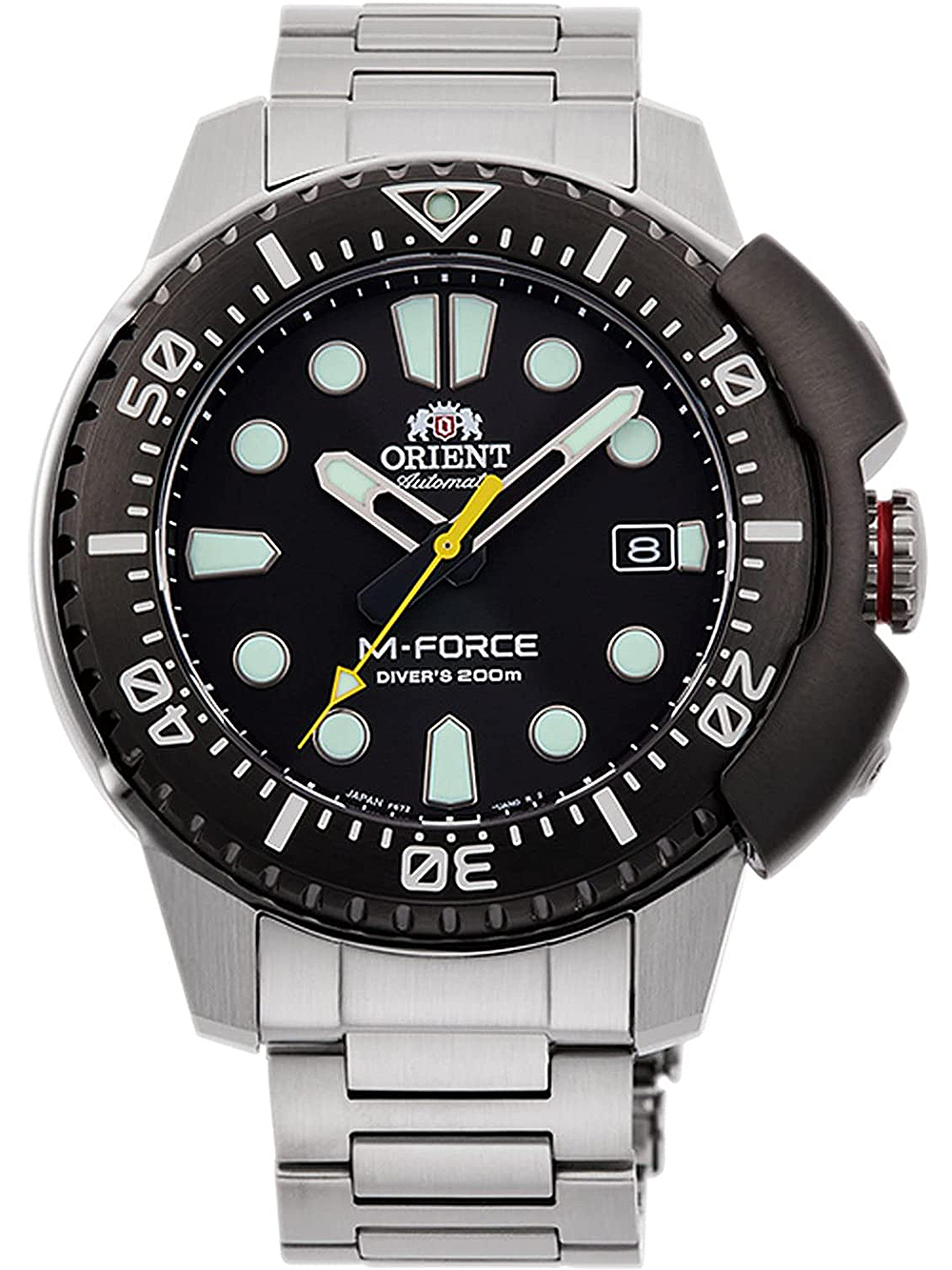 Orient RA-AC0L01B00B M-Force Automatik 45mm 20ATM