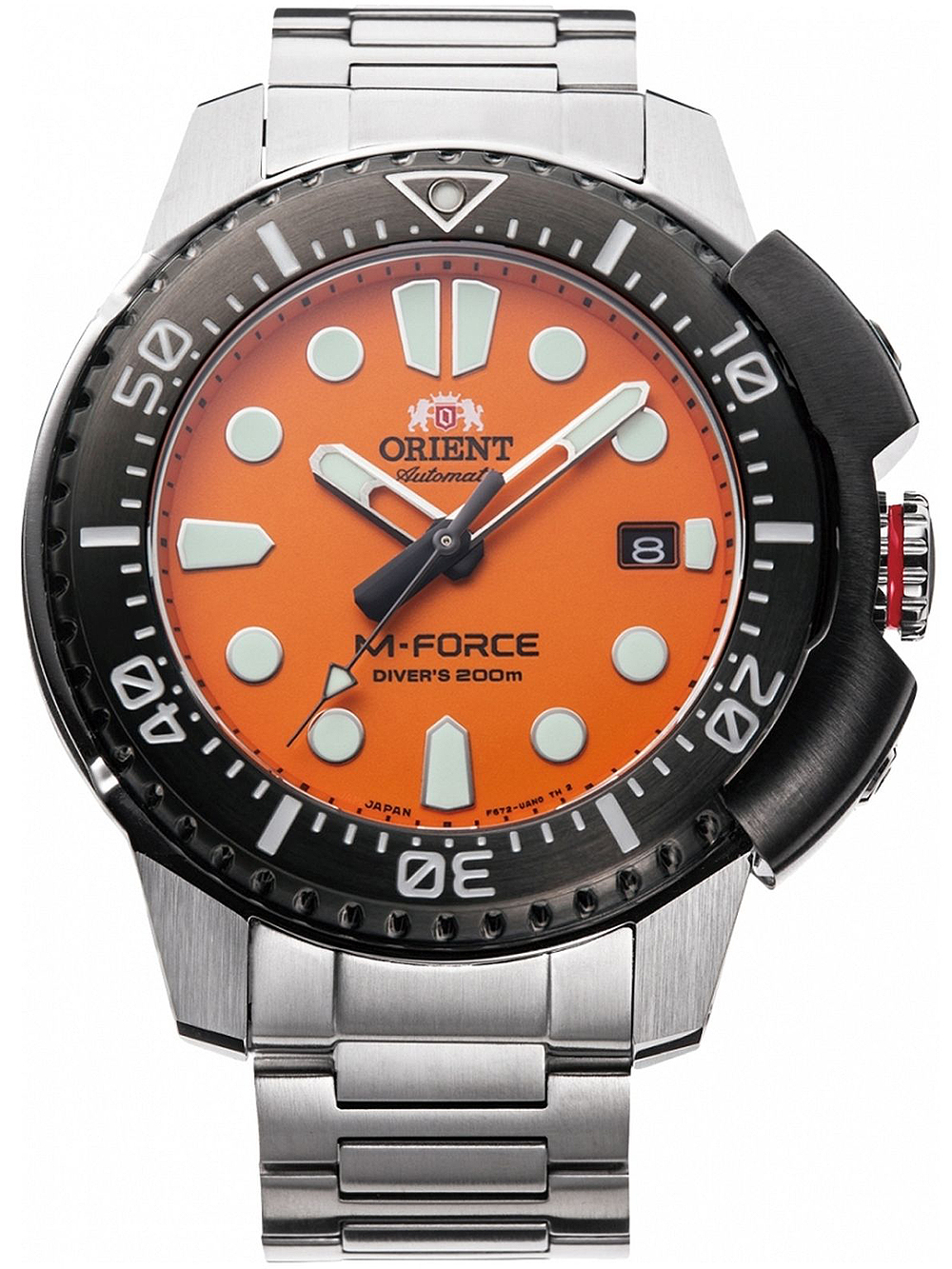 Orient RA-AC0L08Y00B M-Force Automatik 45mm 20ATM