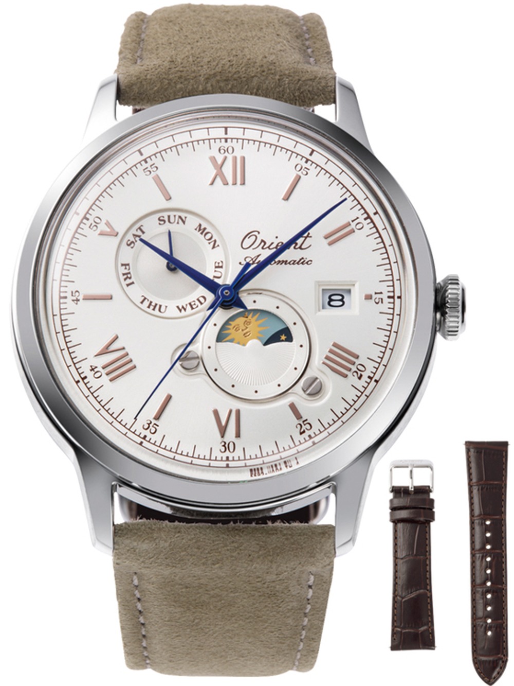 4942715032692 - RA-AK0808S30B Herrenuhr Bambino Sun & Moon Limited Edition 41mm 3ATM 4942715032692 - RA-AK0808S30B Herrenuhr Bambino Sun & Moon Limited Edition 41mm 3ATM