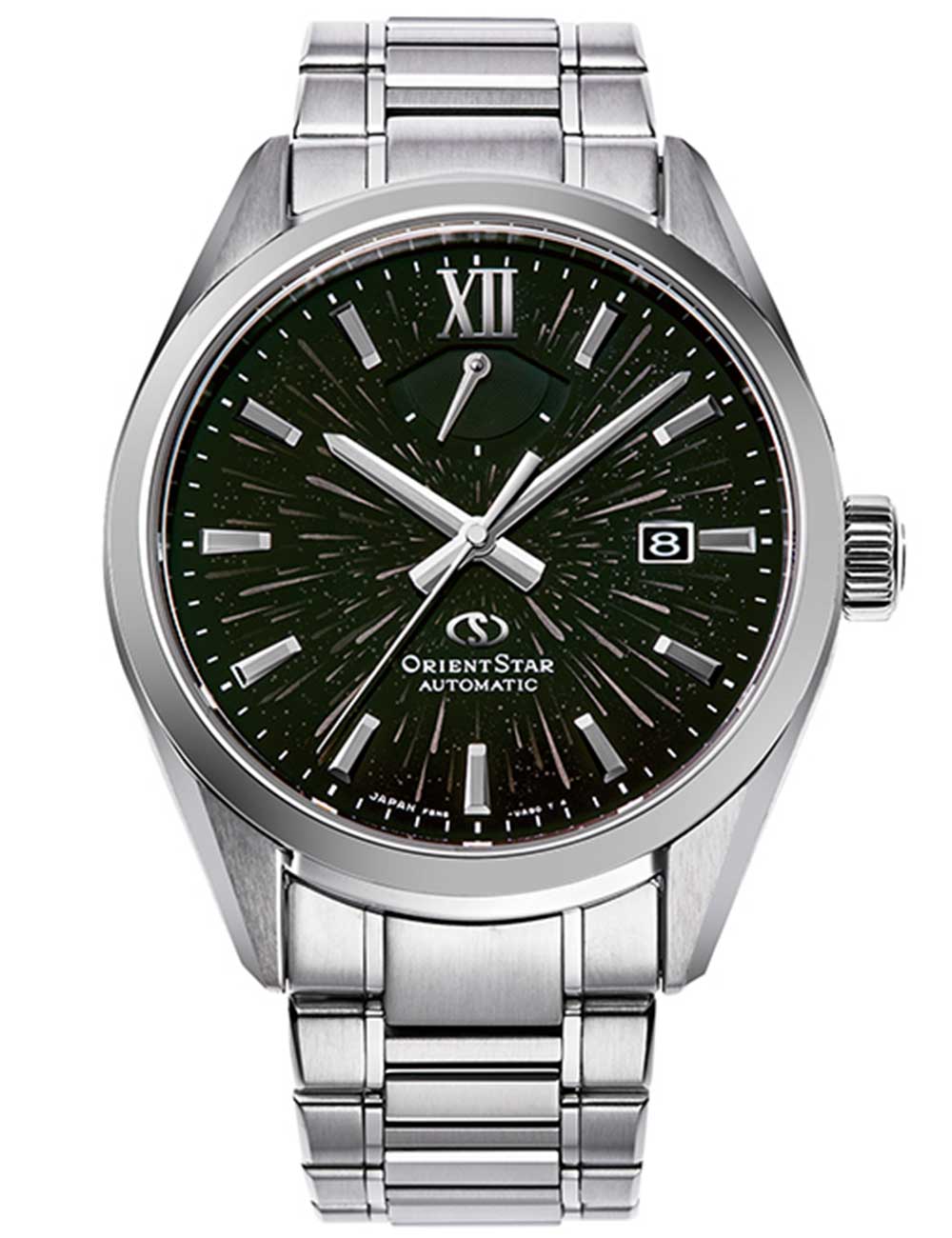 Orient Star RE-BX0009B00B Herrenuhr M34 Date Powerreserve 40mm 10ATM