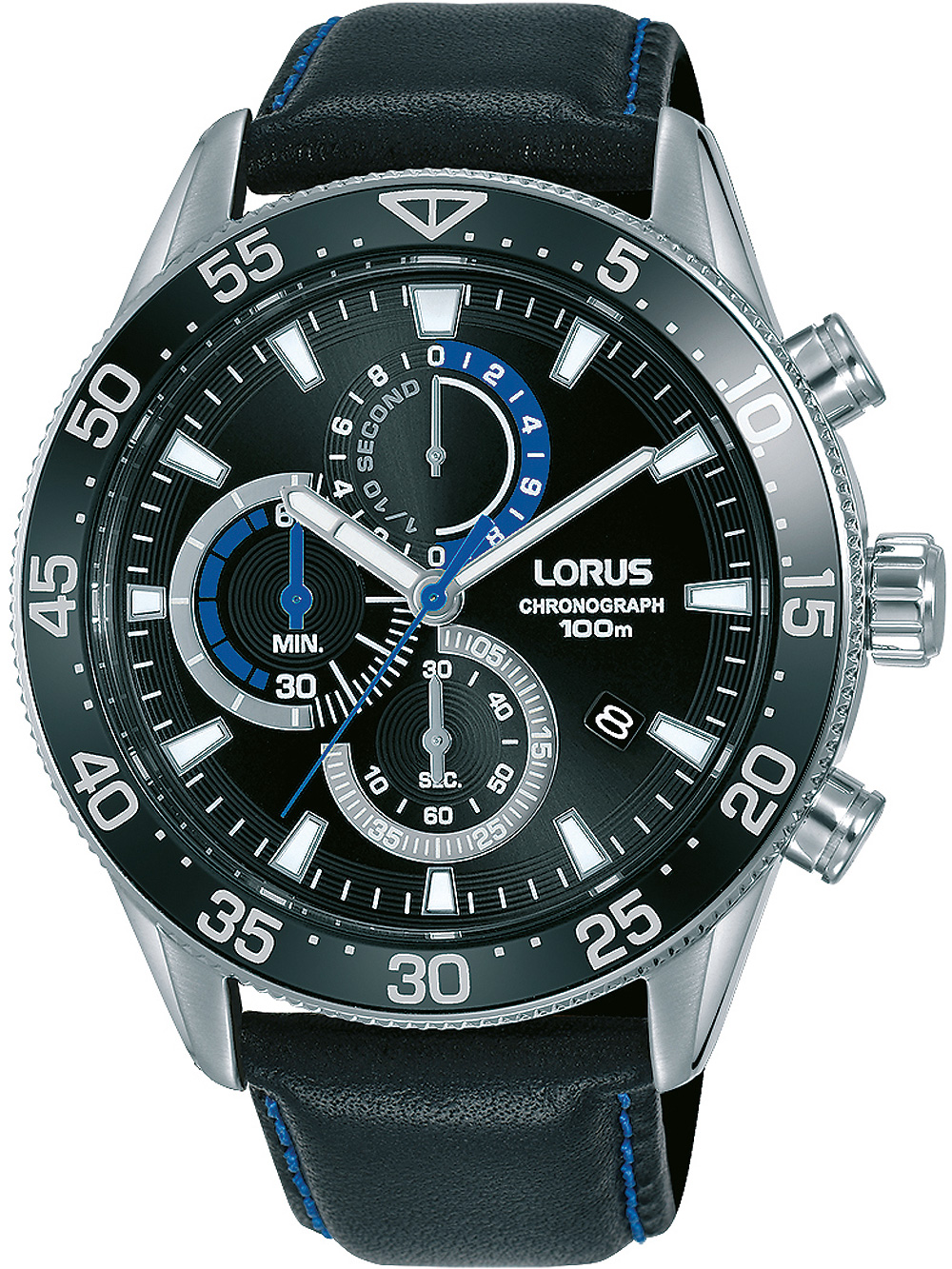 Lorus RM343FX9 Chronograph Herrenuhr 45mm 10ATM