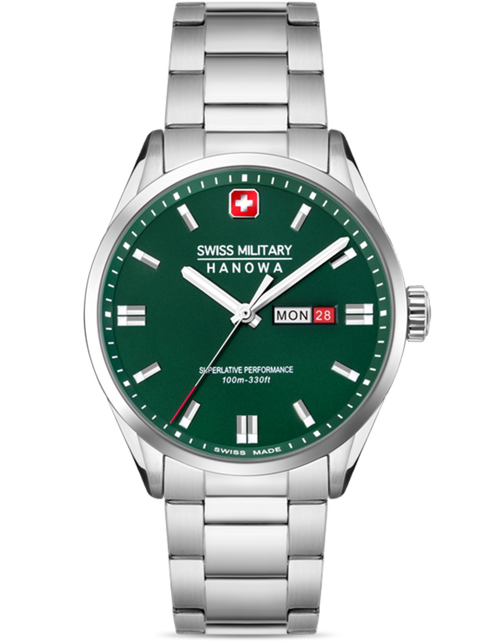 Swiss Military Hanowa SMWGH0001603 Herrenuhr Roadrunner Maxed 43mm 10ATM