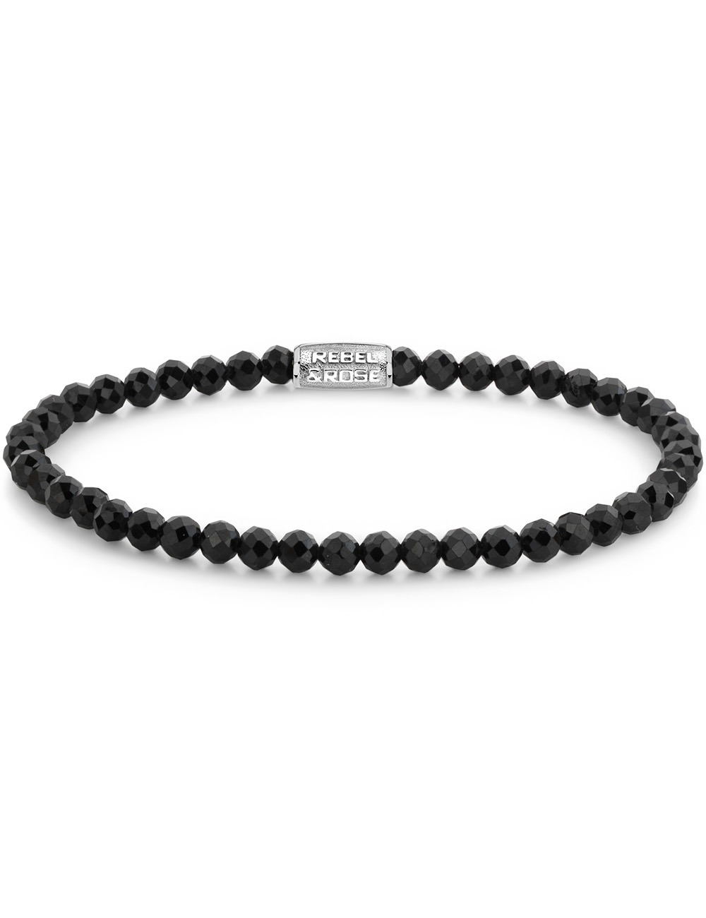 8721202161499 - RR-40160-S-S Armband Black Glam Rocks Silver 8721202161499 - RR-40160-S-S Armband Black Glam Rocks Silver