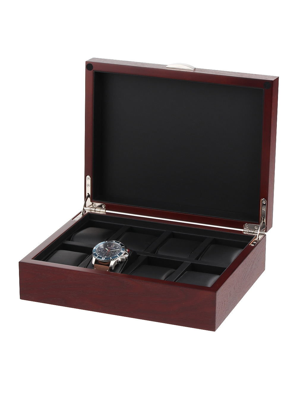 4260156290793 - Uhrenbox RS-2376-8C für 8 Uhren braun 4260156290793 - Uhrenbox RS-2376-8C für 8 Uhren braun