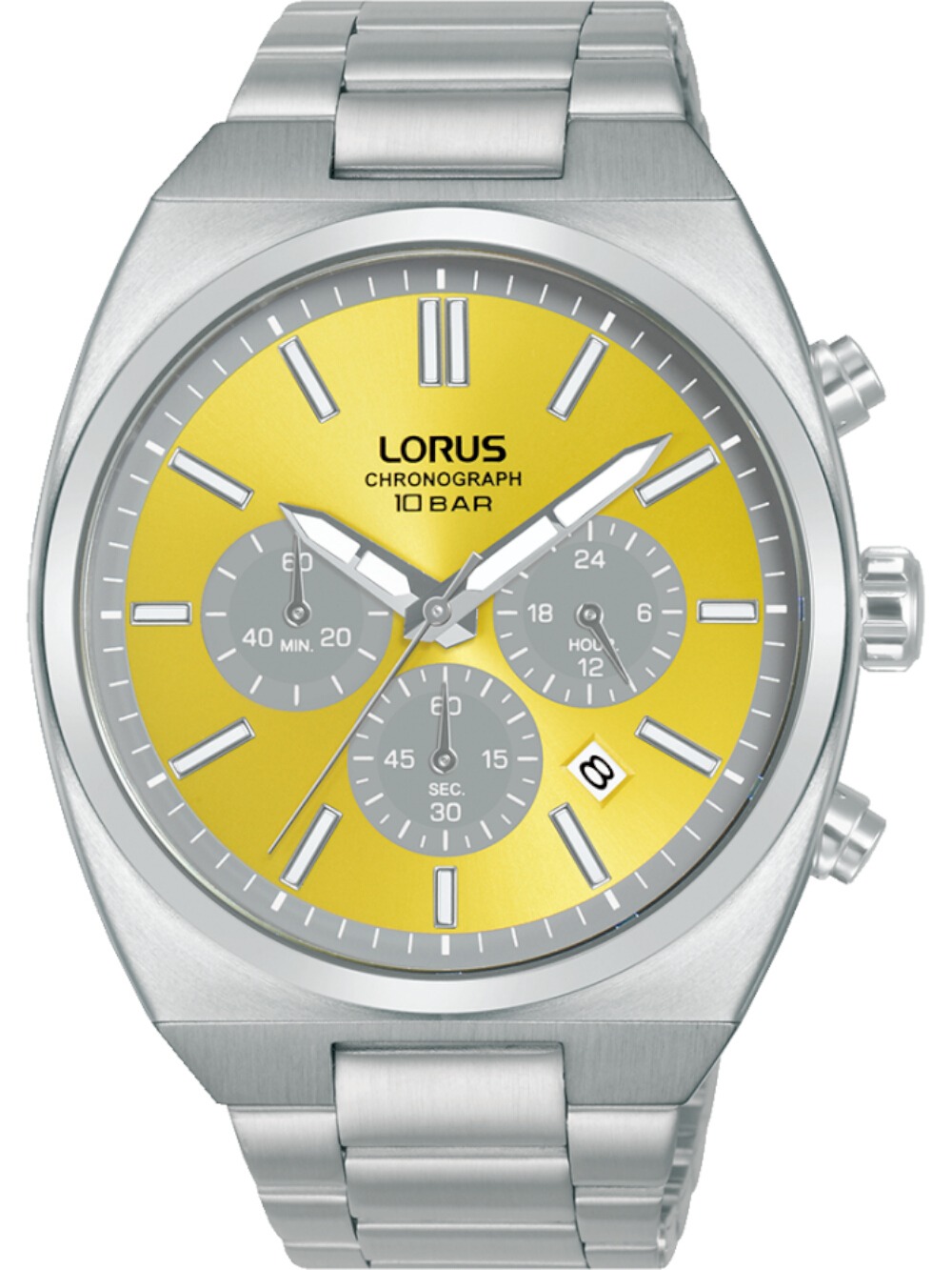 Lorus RT367KX9 Herrenuhr Chronograph 43mm 10ATM