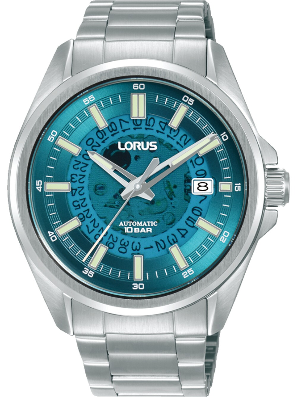 Lorus RU405AX9 Herrenuhr Automatik 43mm 10ATM