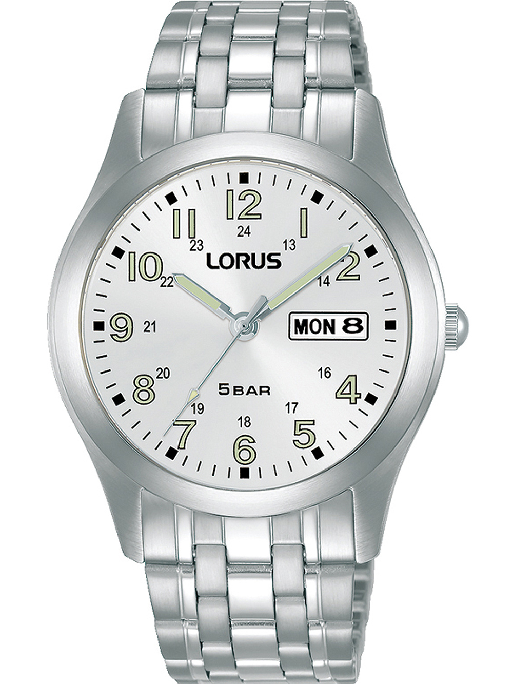 Lorus RXN75DX5 Klassik Herren 38mm 5ATM