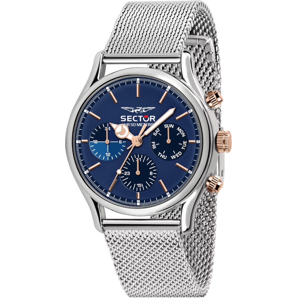 8033288838661 - Uhren - 660 43Mm Mult Blue Dial Mesh Band SS - in silver - Uhren für Männlich 8033288838661 - Uhren - 660 43Mm Mult Blue Dial Mesh Band SS - in silver - Uhren für Männlich