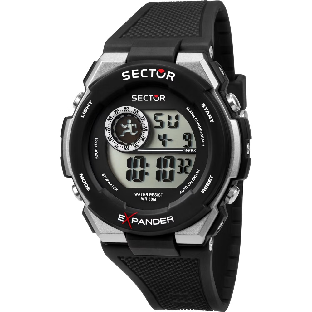 8033288892793 - SECTOR SECTOR EXPANDER R3251537001 Unisex Digitaluhr Mit Alarm 8033288892793 - SECTOR SECTOR EXPANDER R3251537001 Unisex Digitaluhr Mit Alarm