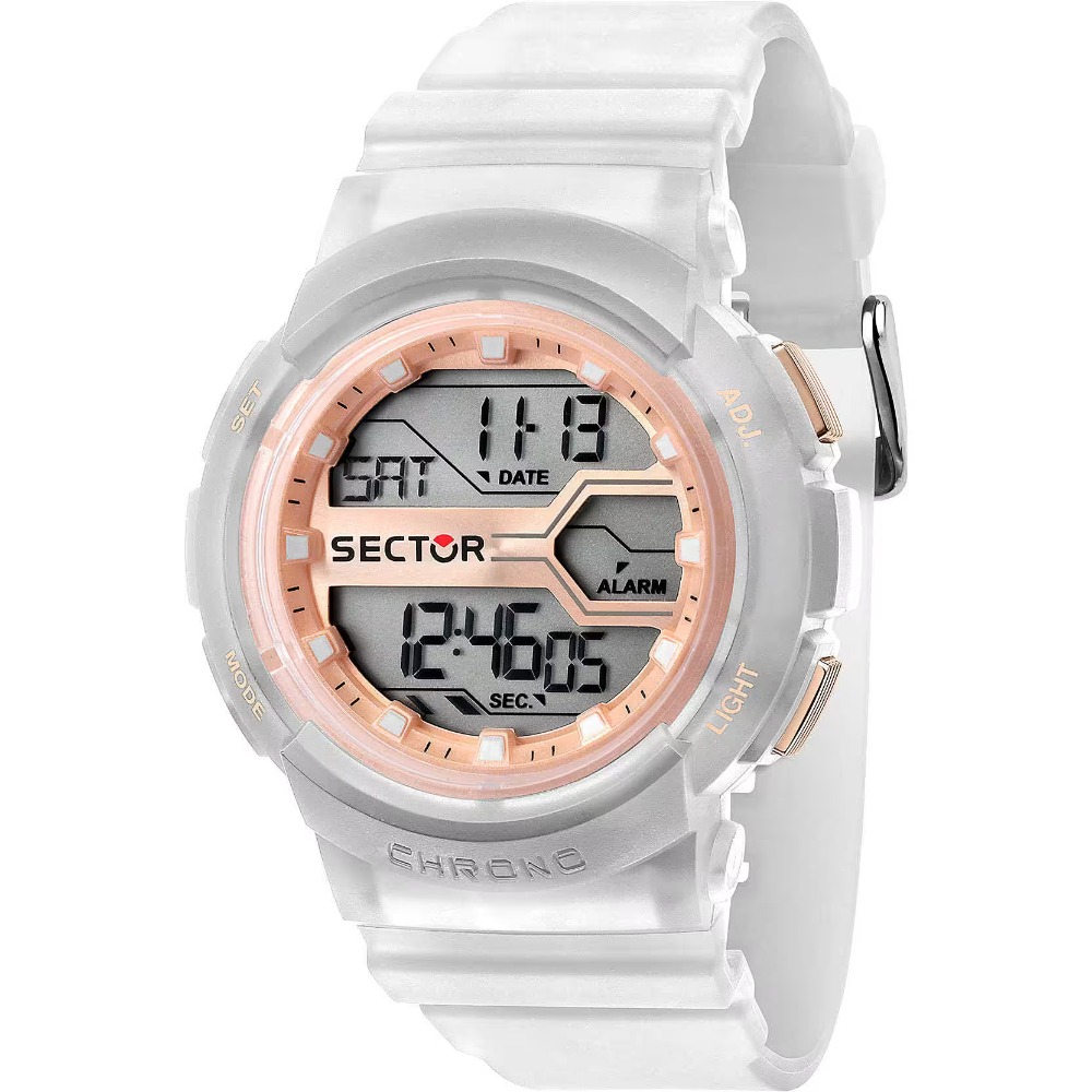 Sector R3251547004 EX-39 Herrenuhr Digitaluhr 44mm 10ATM