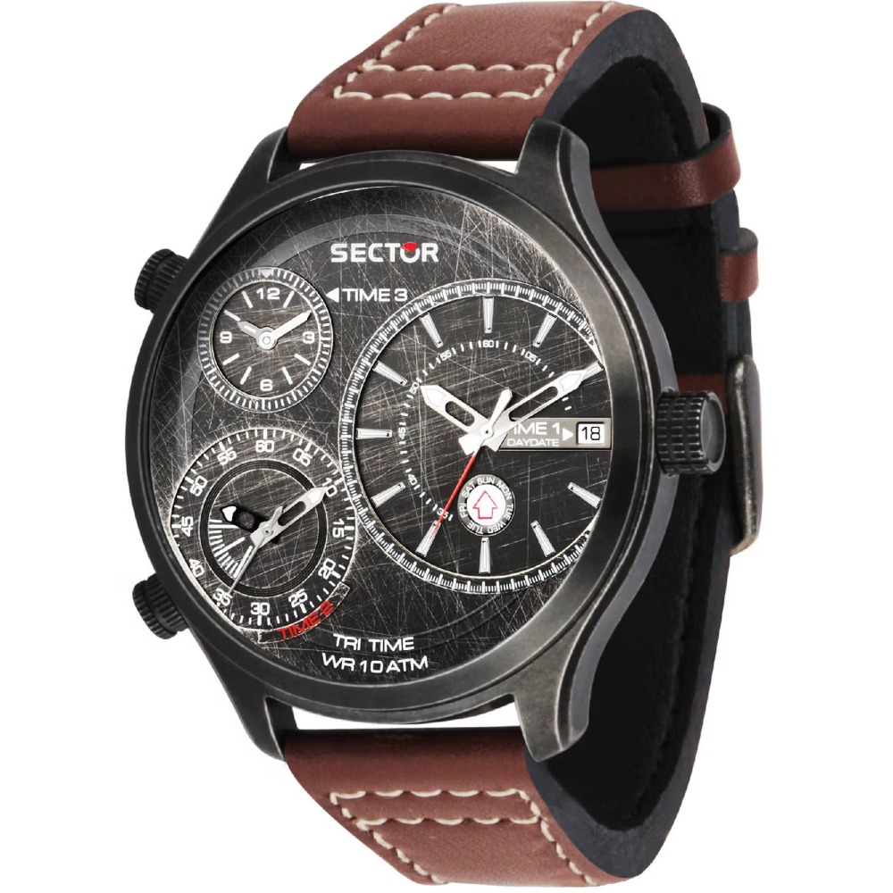 8033288787273 - R3251504003 Tri-Time Traveller Herrenuhr 48mm 10TM 8033288787273 - R3251504003 Tri-Time Traveller Herrenuhr 48mm 10TM